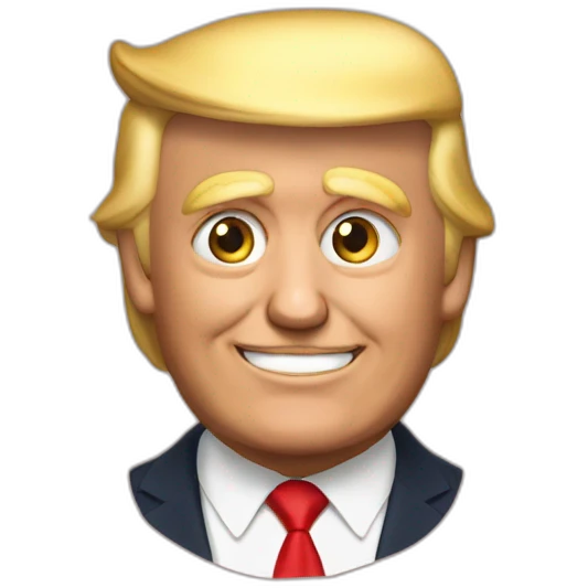 Trump urfin jus emoji