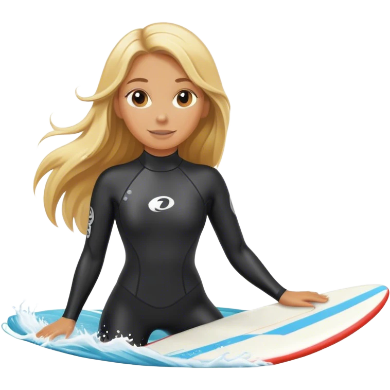 Surfer woman emoji