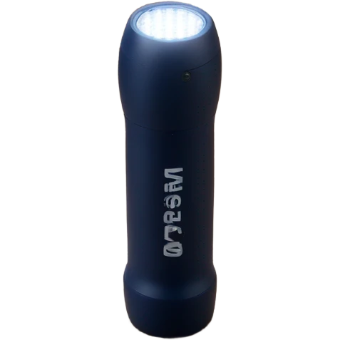 navi blue flashlight emoji