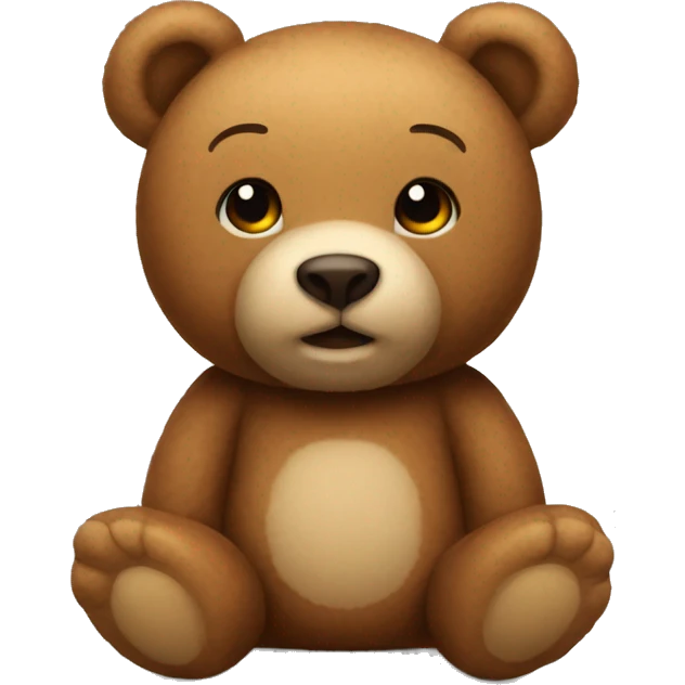 Teddy bear emoji