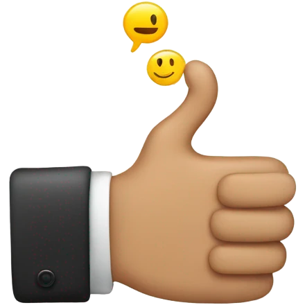 Hand shake emoji