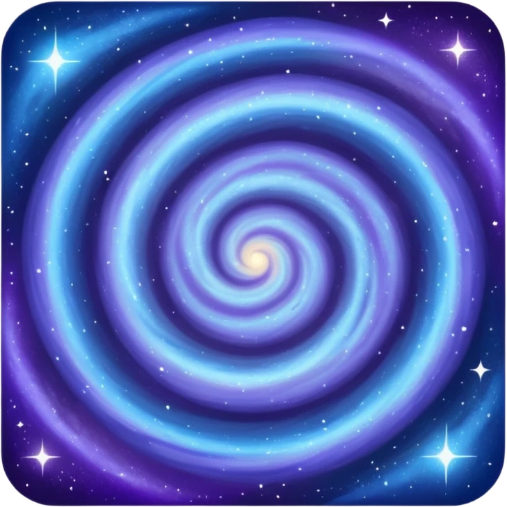 Galaxy with space around it emoji