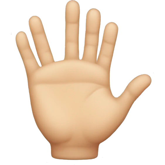 sore Hand emoji