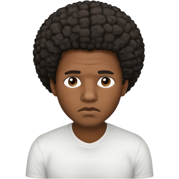 hombre afroamericano ca sado  emoji