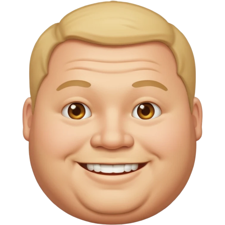 толстый мужик emoji