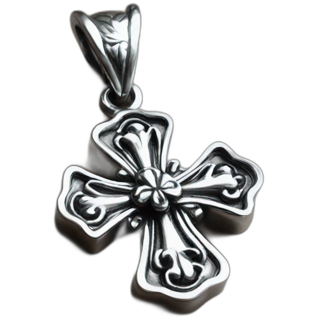chrome hearts cross emoji
