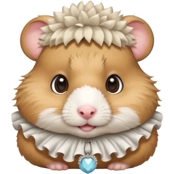 rococo fancy hamster emoji