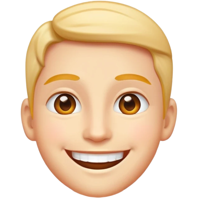 Laugh and love emoji