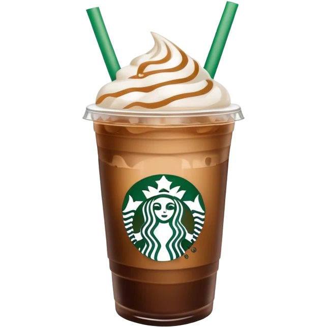 Starbucks iced coffee emoji