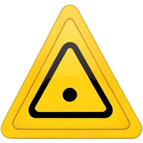 Warning emoji