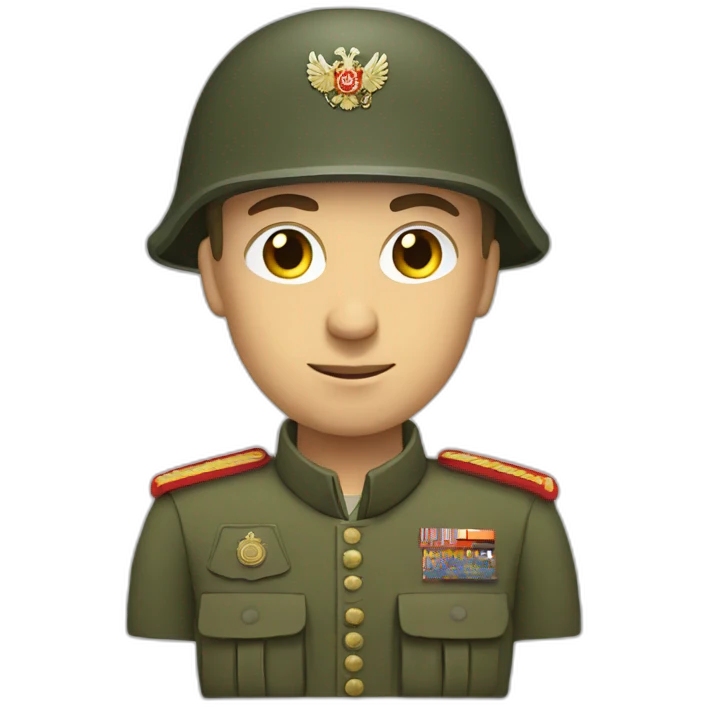 Russian solder emoji