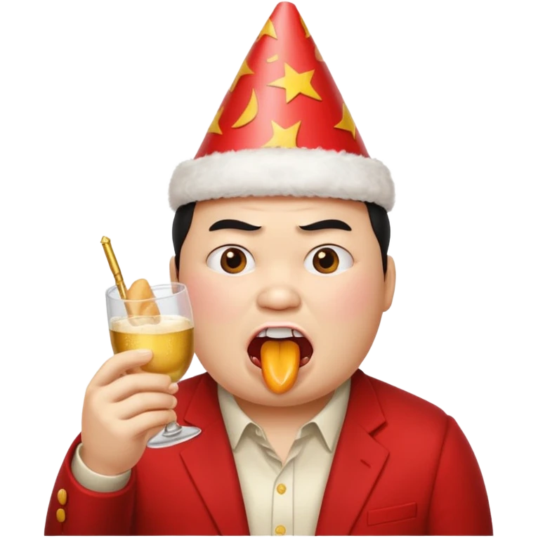 gum deng fat eating hamburur angry mad and red emoji