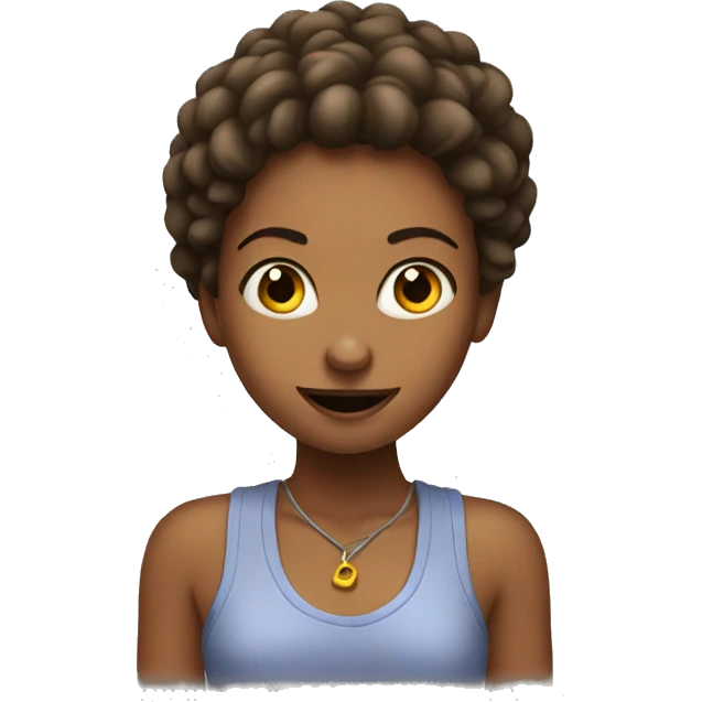 crazy girl  emoji