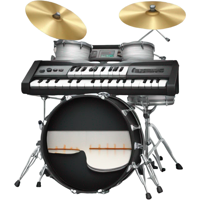 Drumset keyboard  emoji