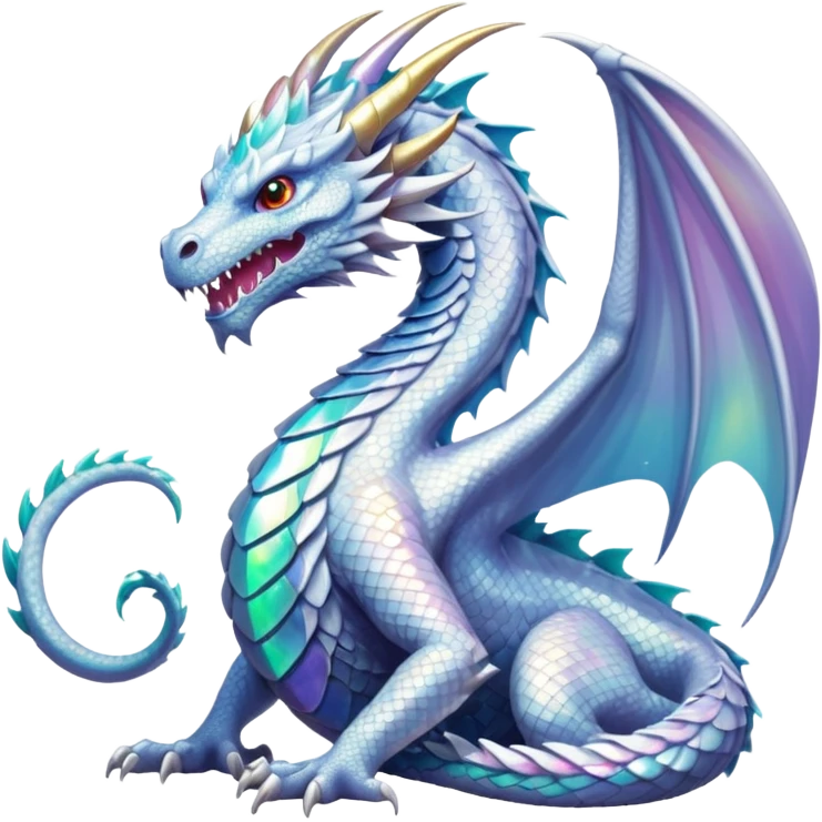 White dragon emoji