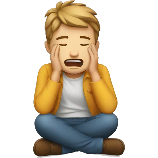 stress emoji