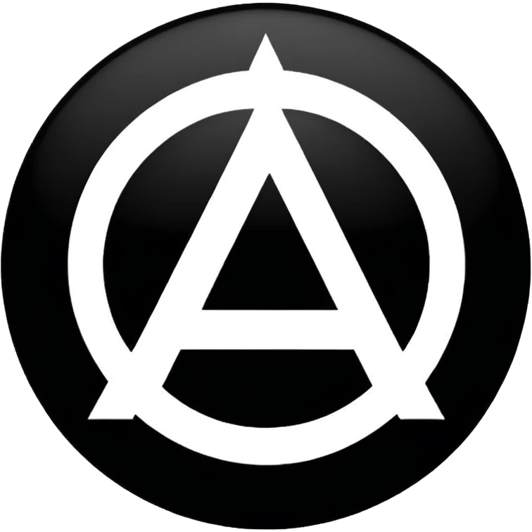 anarchist symbol emoji