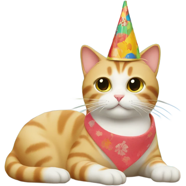 cat on birthday vacation in japan emoji