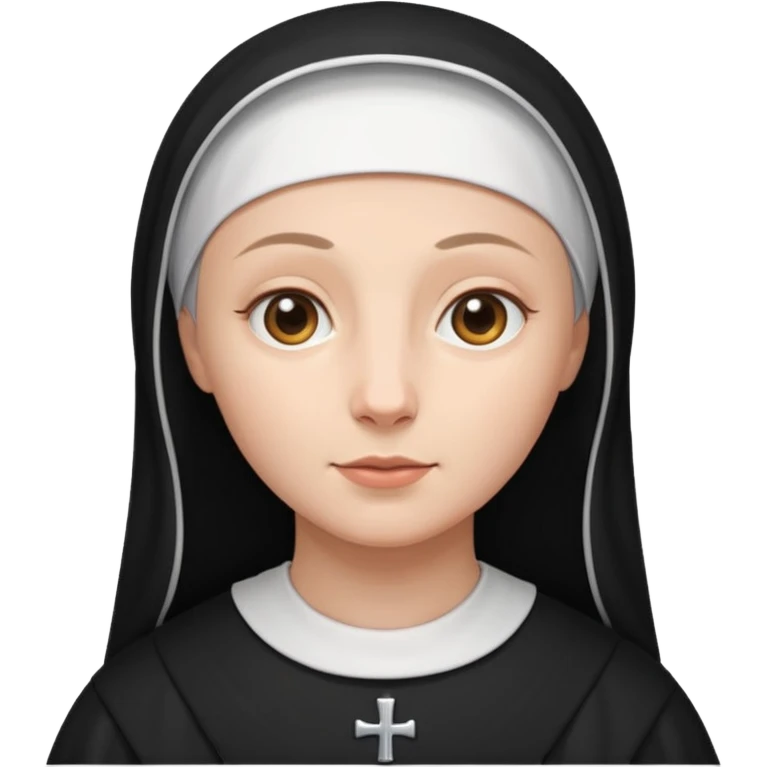 The nun emoji