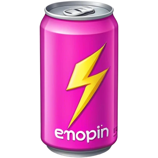 neon energy drink emoji