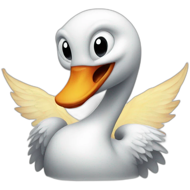 Swan devil  emoji