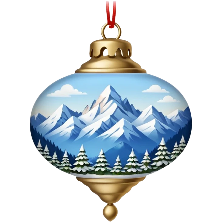 alpine ornament  emoji