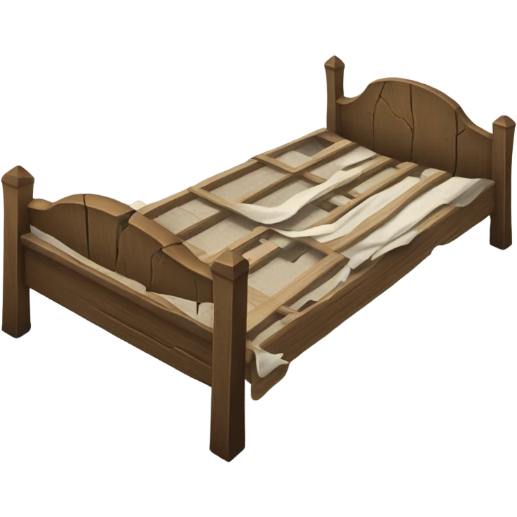 broken bed emoji