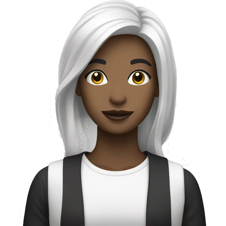 monochrome beauty  emoji