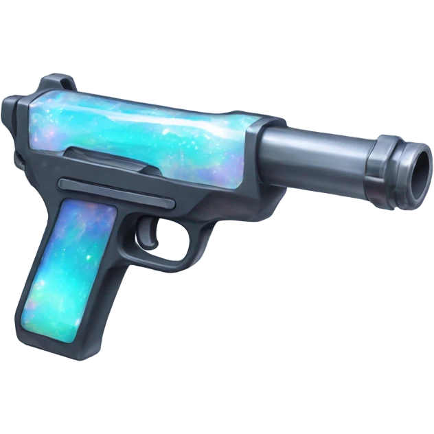 opal crystal gun emoji