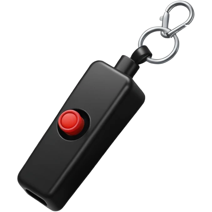 black whistle emoji