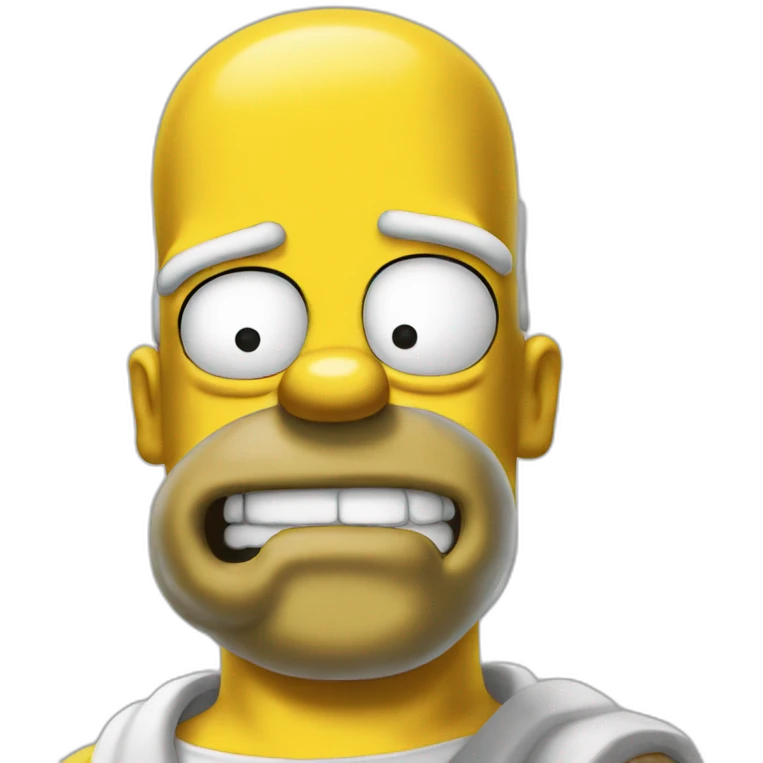 homer simpson drool emoji