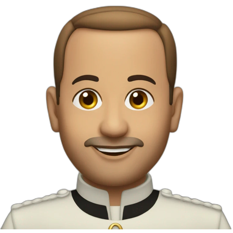Mohammed VI saying good nignt emoji