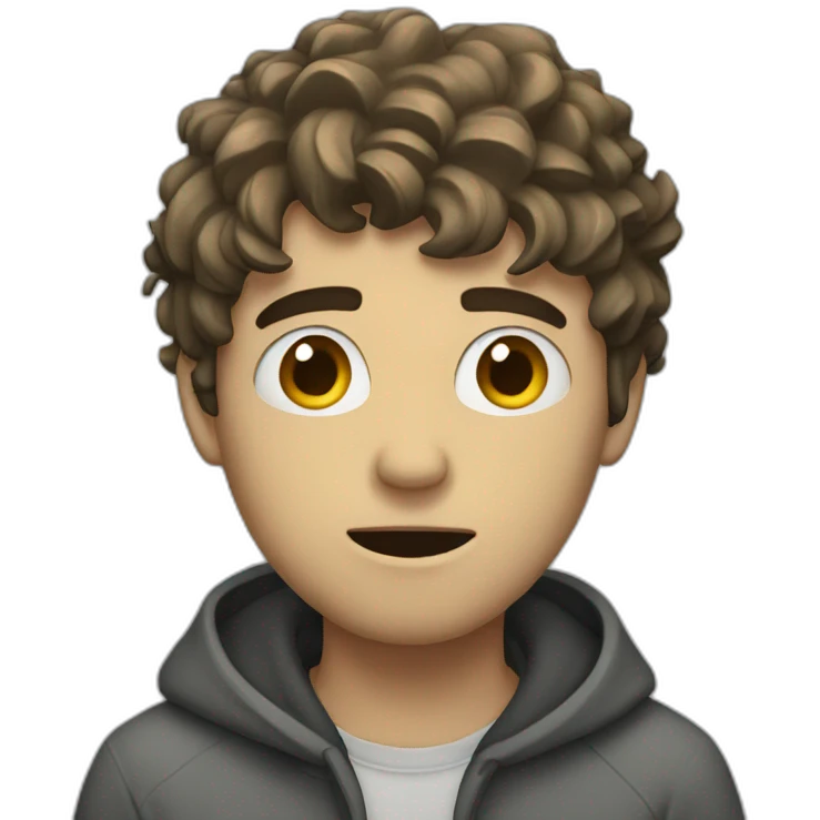 guy with depression emoji