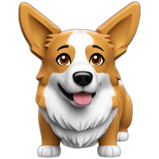 lego long corgi emoji