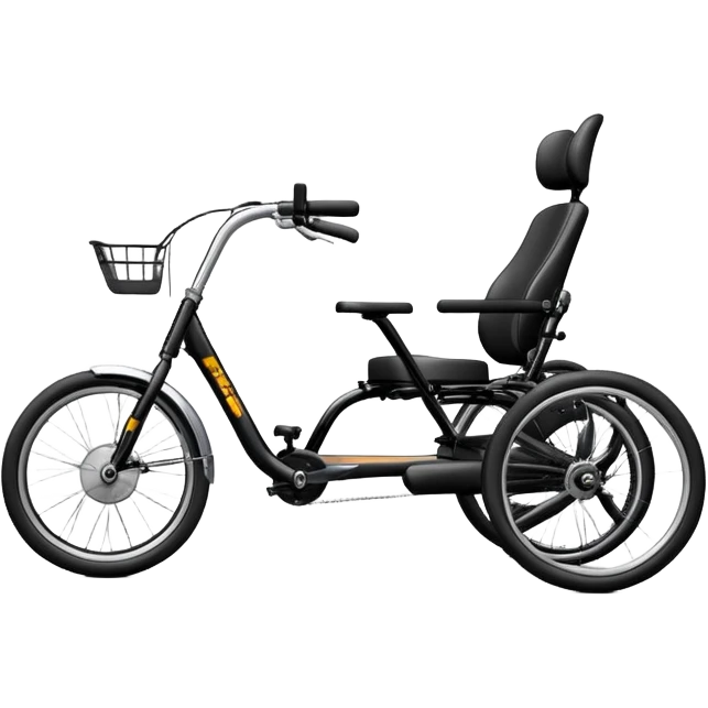 Recumbent trike emoji