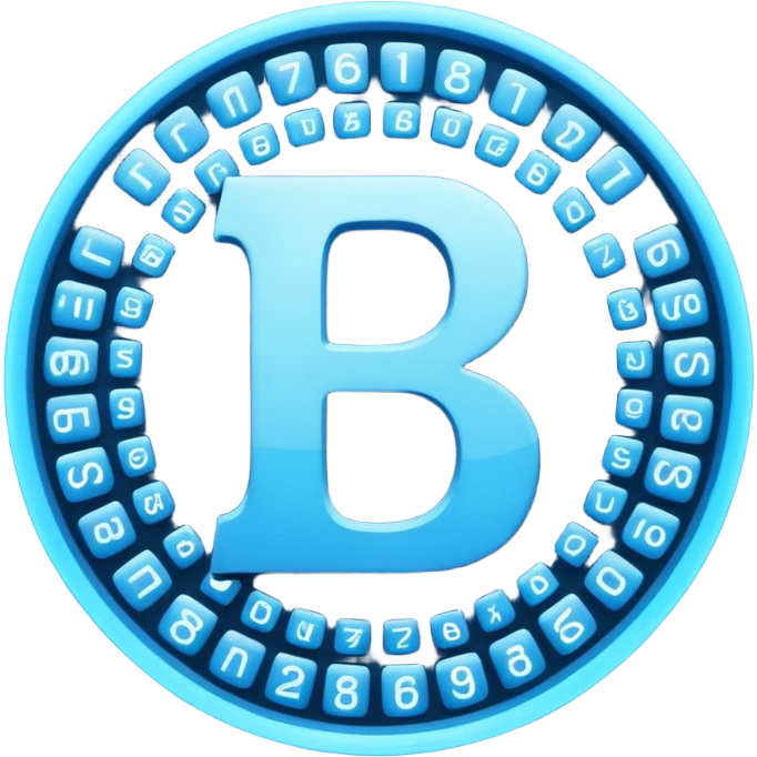  combine the π (pi) math symbol, binary code emerging from it. emoji