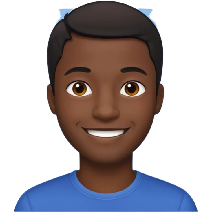 Black guy with large weiner  emoji