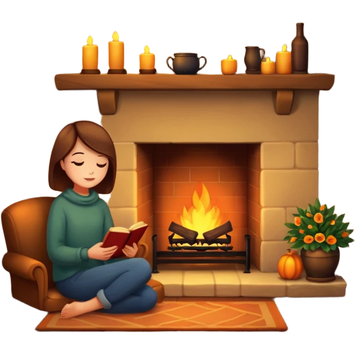 Cozy evening  emoji