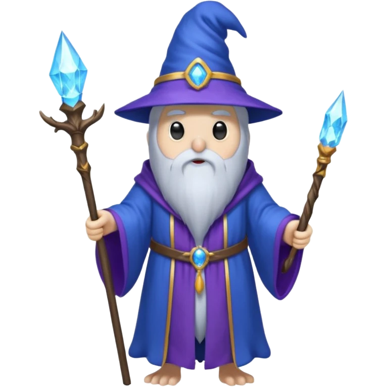 Penguin Wizard emoji