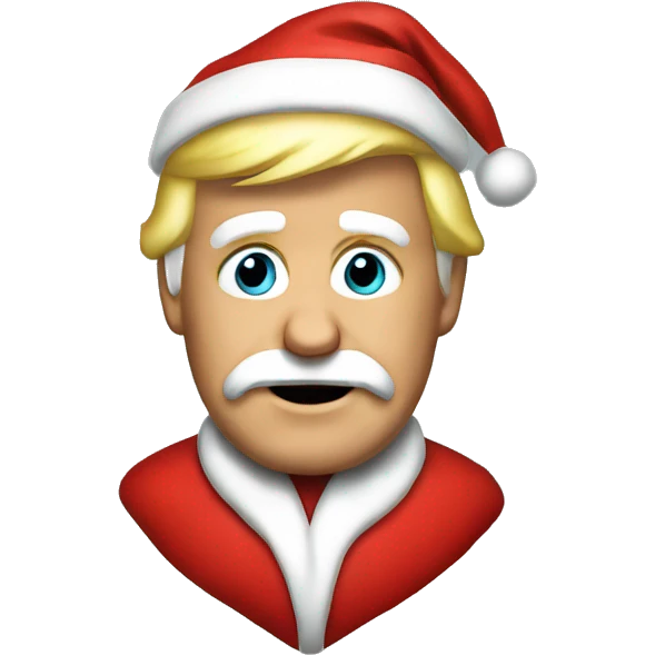 Santa trump emoji