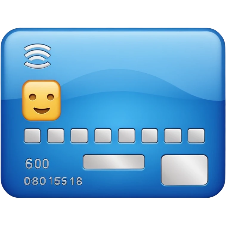 Debit card emoji emoji