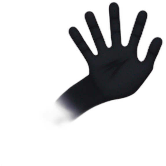 shadow hands emoji