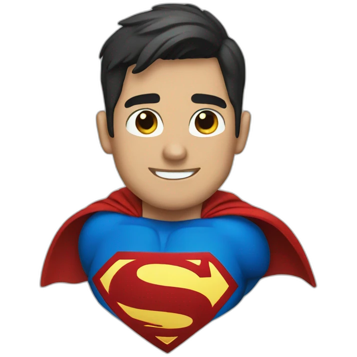 Super man emoji