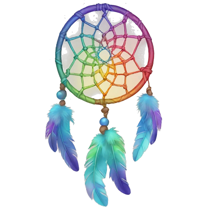 rainbow dreamcatcher emoji