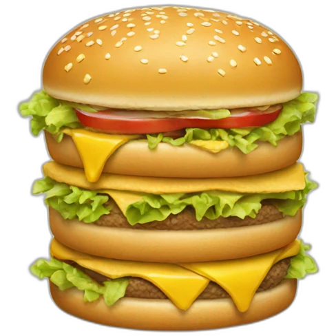 big mac emoji