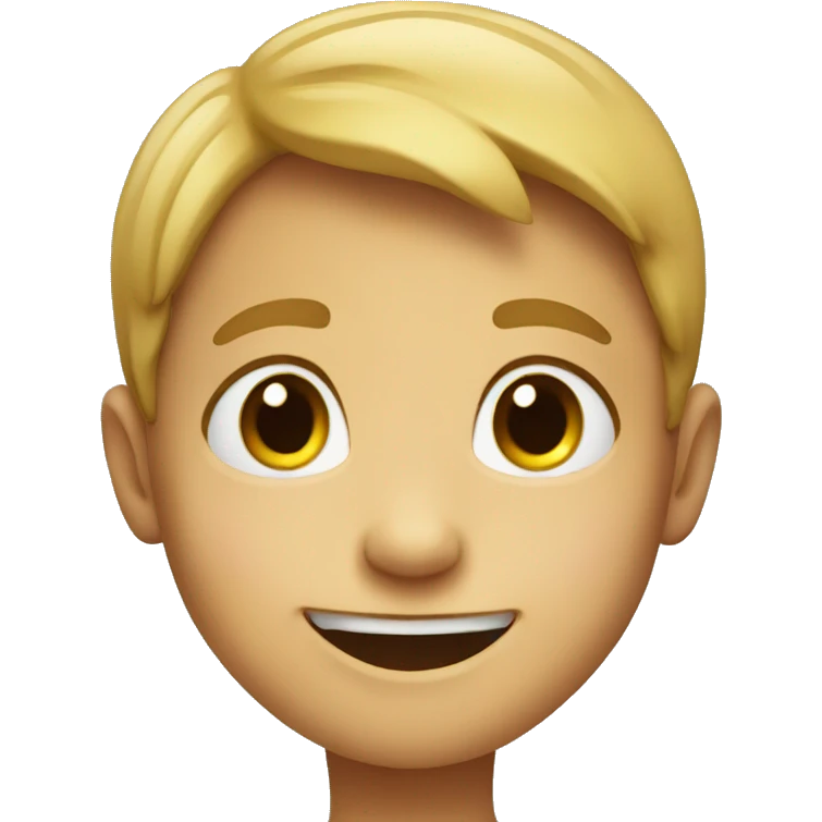 smiling kid emoji