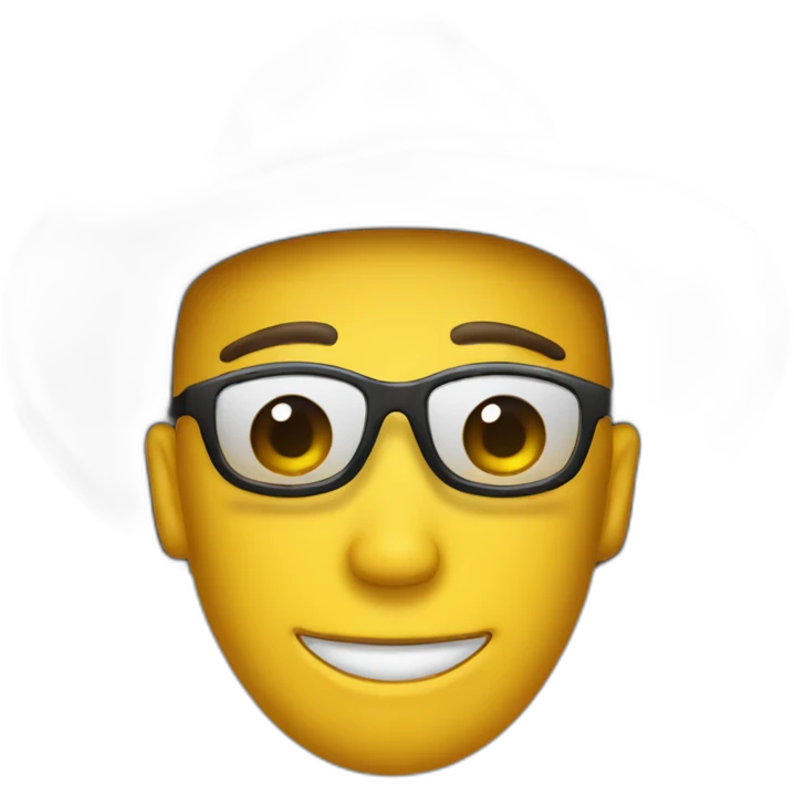 Chat avec un sombrero emoji