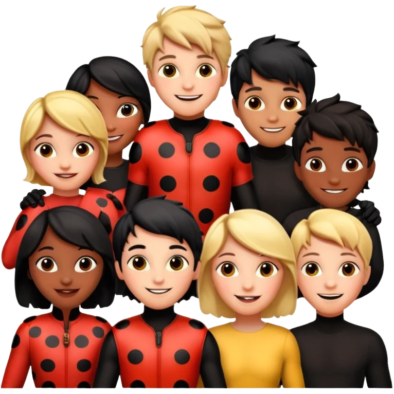 الدعسوقة ميلاكيلوس و أصدقائها emoji