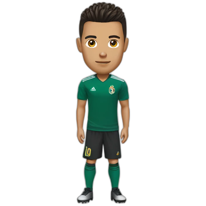 Ronaldo le flat emoji