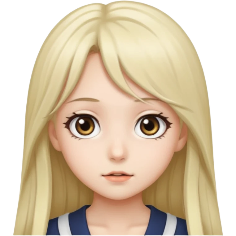 Anime girl emoji